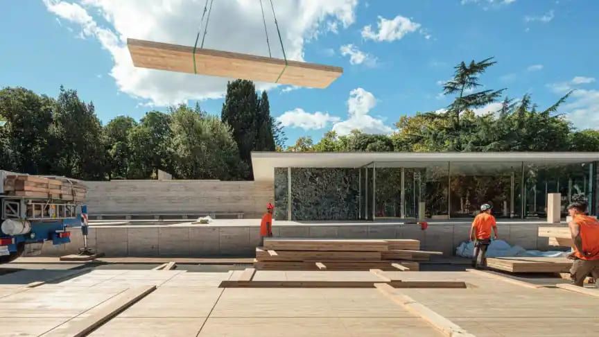 construccion-clt-madera-contralaminada-pabellon-mies-van-der-rohe-barcelona